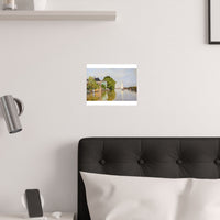 Achterzaan | Satin Poster