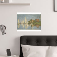Argenteuil Regattas | Satin Poster
