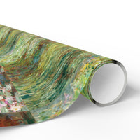 Water Lily Bridge | Wrapping Paper