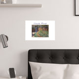 Flower Bed | Titled | Satin Poster