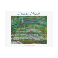 Japanese Footbridge | Titled | Satin Poster