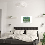 Japanese Footbridge | Titled | Satin Poster