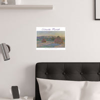 Summer Stacks | Titled | Satin Poster
