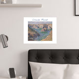 Port-Domois | Titled | Satin Poster
