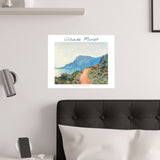 Monaco | Titled | Satin Poster