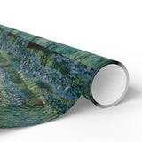 Lilies and Bridge | Wrapping Paper