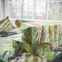 Water Lily Bridge | Wrapping Paper