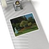 Lady in the Garden | Sticker