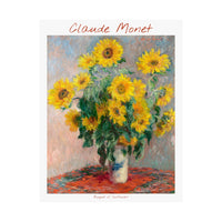 Sunflowers | Titled | Satin Poster