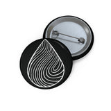 DRIP | Pin | black + white