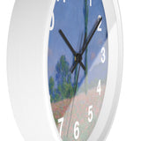 Giverny Poppy | Clock