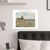 Poppy Field | Titled | Satin Poster