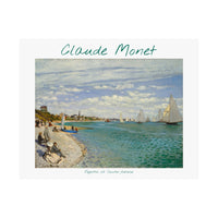 Sainte-Adresse Regatta | Titled | Satin Poster