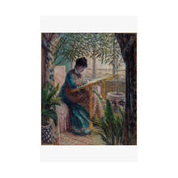Embroidering | Satin Poster