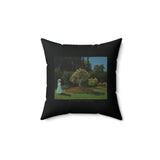 Lady in the Garden | Pillow