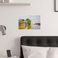 Achterzaan | Satin Poster