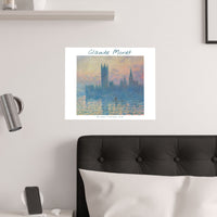 Sunset Parliament | Titled | Satin Poster