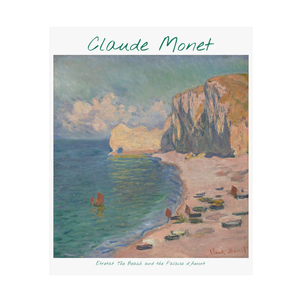 Beach | Titled | Satin Poster