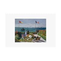 Sainte-Adresse Garden | Satin Poster