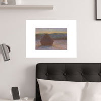 Sunset Stack | Satin Poster