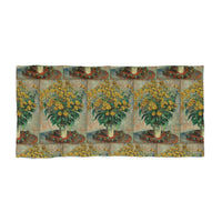 Artichoke Flowers | Beach Towel