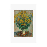 Artichoke Flowers | Satin Poster