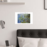 Lilies | Titled | Satin Poster