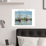 Ships | Titled | Satin Poster