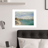 Sainte-Adresse Regatta | Satin Poster