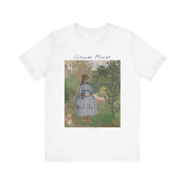 Girl with Dog | Titled | Tee