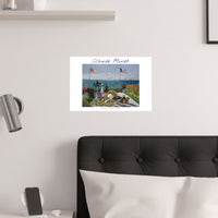 Sainte-Adresse Garden | Titled | Satin Poster