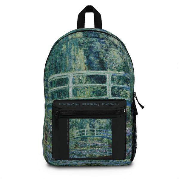 Lilies and Bridge | Backpack