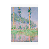Poplars | Satin Poster