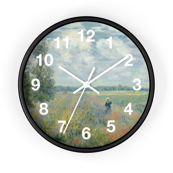Argenteuil Poppy | Clock