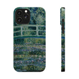Lilies and Bridge | iPhone Case | slim