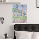 Poplars | Satin Poster