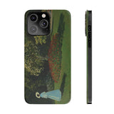 Lady in the Garden | iPhone Case | slim