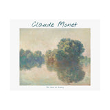 Giverny Seine | Titled | Satin Poster