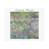 Giverny Garden | Titled | Satin Poster