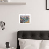 Port-Domois | Titled | Satin Poster