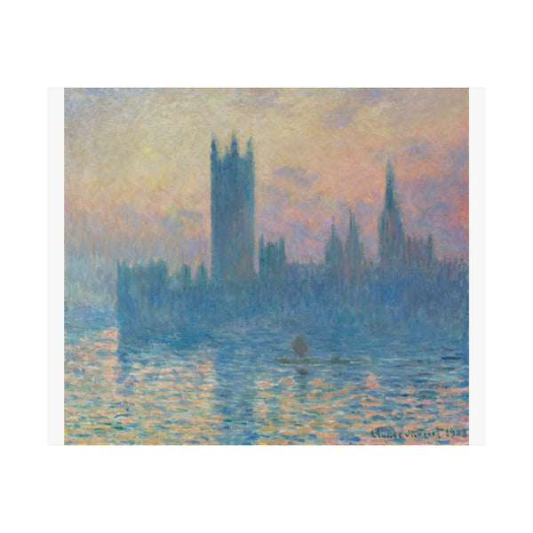 Sunset Parliament | Satin Poster