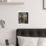 Embroidering | Titled | Satin Poster