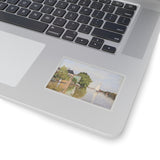 Achterzaan | Sticker