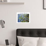 Lilies | Titled | Satin Poster