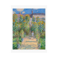 Vétheuil Garden | Satin Poster