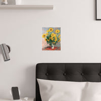 Sunflowers | Satin Poster