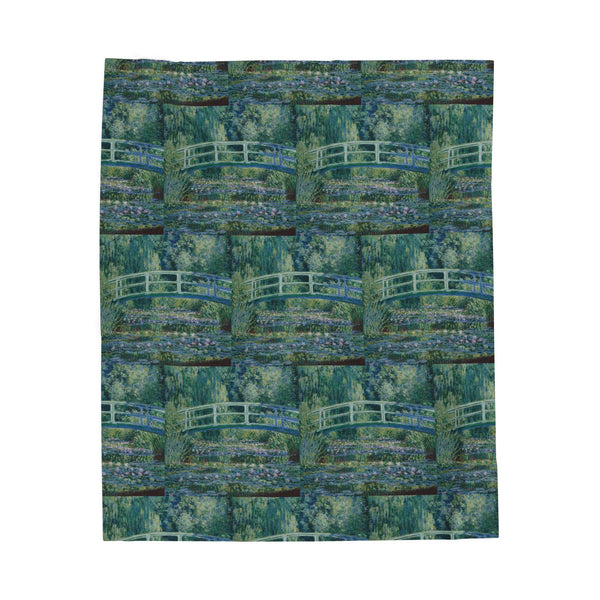Lilies and Bridge | Blanket