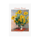 Sunflowers | Titled | Satin Poster