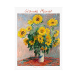 Sunflowers | Titled | Satin Poster