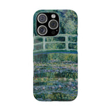 Lilies and Bridge | iPhone Case | slim